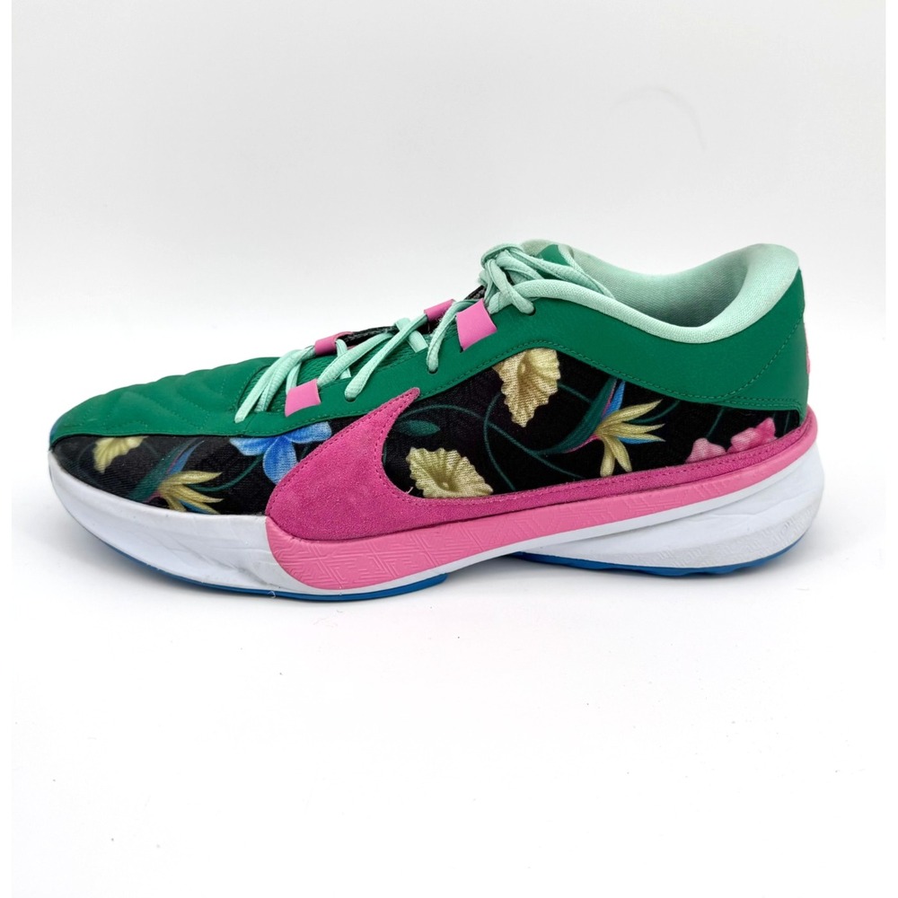 Nike Men's SIZE 11 Zoom Freak 5 Flowers Blue Green Pink Floral DX4985 401